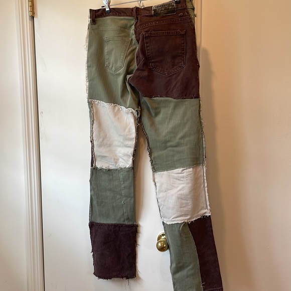 Custom patchwork pants - Picture 2 of 3